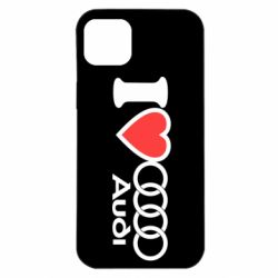 Чехол для iPhone 14 Plus I love audi - PrintSalon