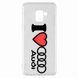 Чехол для Samsung A8+ 2018 I love audi - PrintSalon