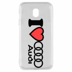 Чехол для Samsung J3 2017 I love audi - PrintSalon