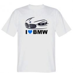 Мужская футболка Stedman I love BMW 2 - PrintSalon