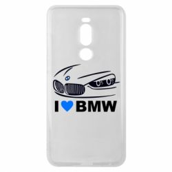 Чехол для Meizu Note 8 I love BMW 2 - PrintSalon