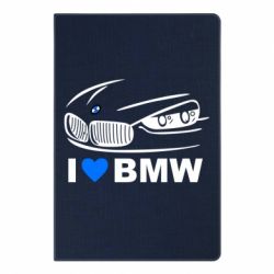 Блокнот с принто I love BMW 2 - PrintSalon
