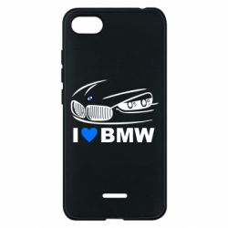 Чехол для Xiaomi Redmi 6A I love BMW 2 - PrintSalon