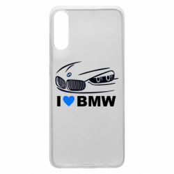 Чехол для Samsung A70 I love BMW 2