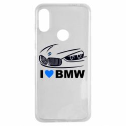 Чехол для Xiaomi Redmi Note 7 I love BMW 2 - PrintSalon