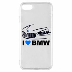 Чехол для iPhone SE 2020 I love BMW 2 - PrintSalon