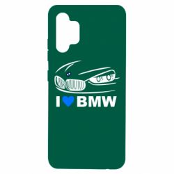 Чехол для Samsung A32 4G I love BMW 2 - PrintSalon