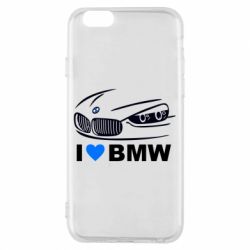 Чехол для iPhone 6/6S I love BMW 2 - PrintSalon