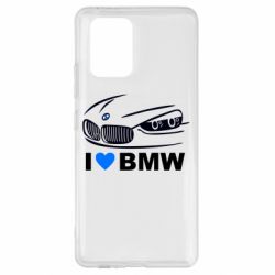 Чехол для Samsung S10 Lite I love BMW 2 - PrintSalon