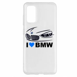 Чехол для Samsung S20 I love BMW 2 - PrintSalon