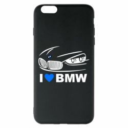 Чехол для iPhone 6 Plus/6S Plus I love BMW 2 - PrintSalon