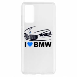 Чехол для Samsung S20 FE I love BMW 2 - PrintSalon