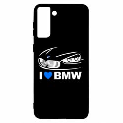Чехол для Samsung S21 Ultra I love BMW 2 - PrintSalon
