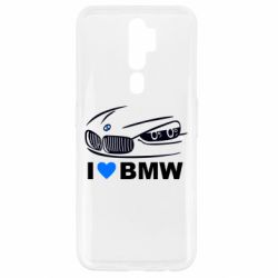 Чехол для Oppo A5/A9 2020 I love BMW 2 - PrintSalon