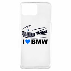 Чехол для Oppo A73 I love BMW 2 - PrintSalon