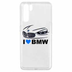 Чехол для Oppo A91/Reno3 I love BMW 2 - PrintSalon