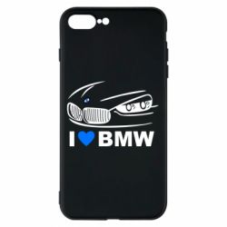 Чехол для iPhone 7 Plus I love BMW 2 - PrintSalon