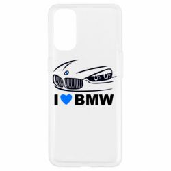 Чохол для Oppo Reno 4I love BMW 2