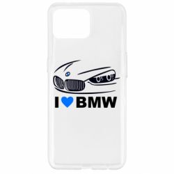 Чехол для Oppo Reno 4 Lite I love BMW 2 - PrintSalon