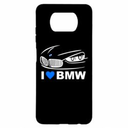 Чехол для Xiaomi Poco X3 I love BMW 2 - PrintSalon