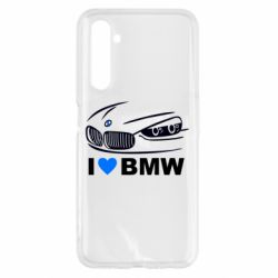 Чехол для Realme 6 I love BMW 2 - PrintSalon