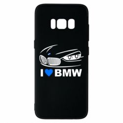 Чехол для Samsung S8 I love BMW 2 - PrintSalon