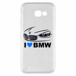 Чехол для Samsung A5 2017 I love BMW 2 - PrintSalon
