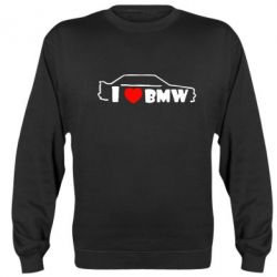 Cвитшот I love BMW - PrintSalon