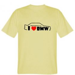 Мужская футболка Stedman I love BMW - PrintSalon