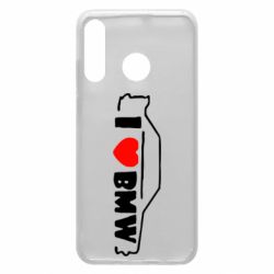 Чехол для Huawei P30 Lite I love BMW - PrintSalon
