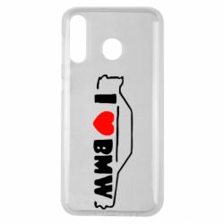 Чехол для Samsung M30 I love BMW - PrintSalon