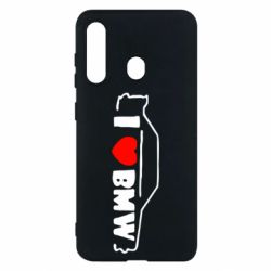 Чехол для Samsung M40 I love BMW - PrintSalon