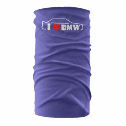 Бандана I love BMW - PrintSalon