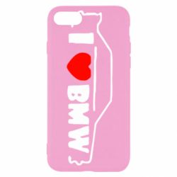 Чехол для iPhone SE 2022 I love BMW - PrintSalon