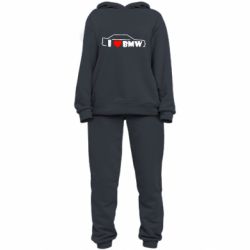 Женский костюм I love BMW - PrintSalon