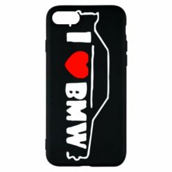 Чехол для iPhone 8 I love BMW - PrintSalon