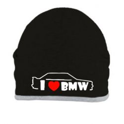 Шапка I love BMW - PrintSalon