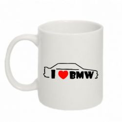Чашка 320ml I love BMW - PrintSalon