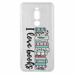 Чехол для Meizu Note 8 I love books - PrintSalon