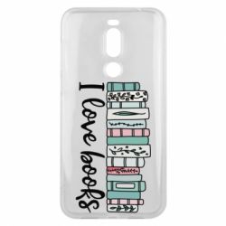 Чехол для Meizu X8 I love books - PrintSalon