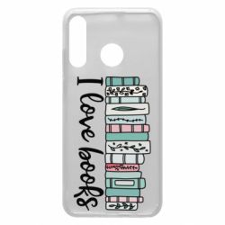 Чехол для Huawei P30 Lite I love books - PrintSalon