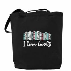 Эко-сумка I love books - PrintSalon