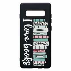 Чехол для Samsung S10+ I love books - PrintSalon