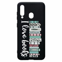 Чехол для Samsung A60 I love books - PrintSalon
