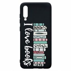 Чехол для Samsung A70 I love books - PrintSalon