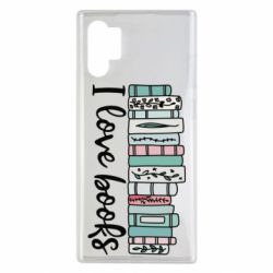 Чехол для Samsung Note 10 Plus I love books