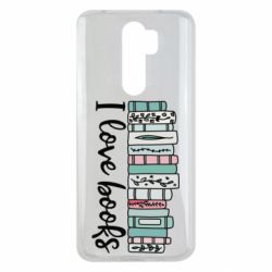 Чехол для Xiaomi Redmi Note 8 Pro I love books - PrintSalon