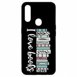 Чехол для Oppo A31 I love books - PrintSalon