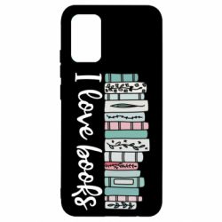 Чехол для Samsung A02s/M02s I love books - PrintSalon