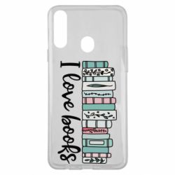 Чехол для Samsung A20s I love books - PrintSalon